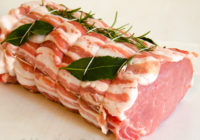 Lonza o sottofiletto di maiale lardellata
