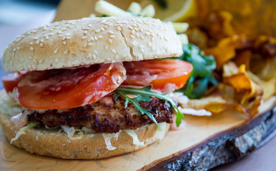 cottura hamburger